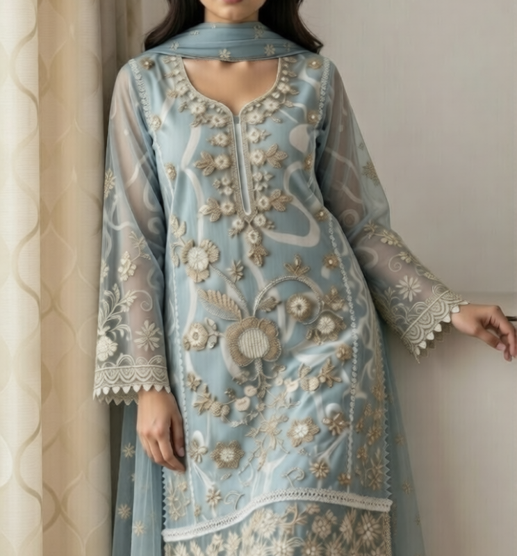 Embroidered Salwar Kameez
