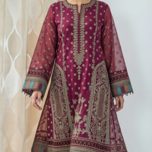 Maroon Anarkali Salwar Suit